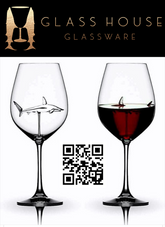 The Shark White Wine Glass™
